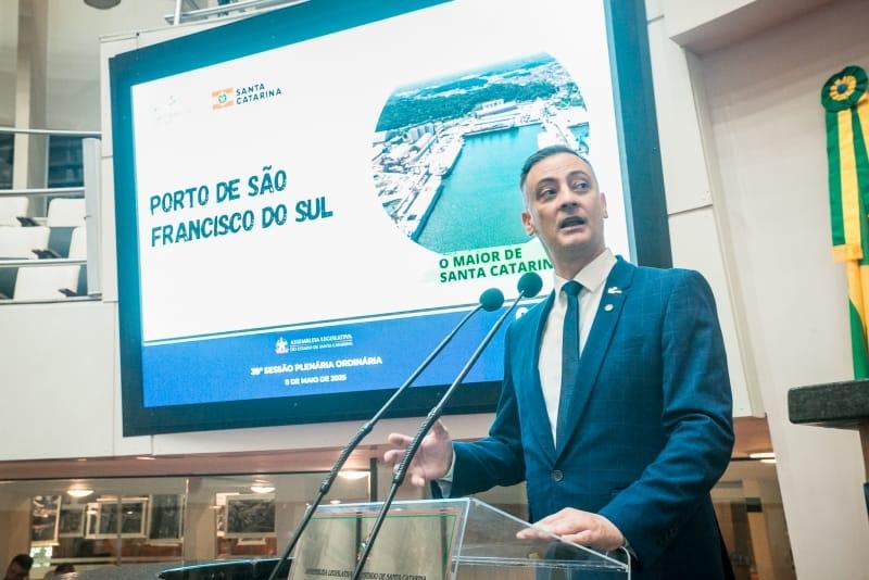 Presidente do Porto de São Francisco do Sul - Cleverton Elias Vieira