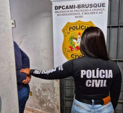 Prisão em Flagrante por Crimes contra Menores em Brusque