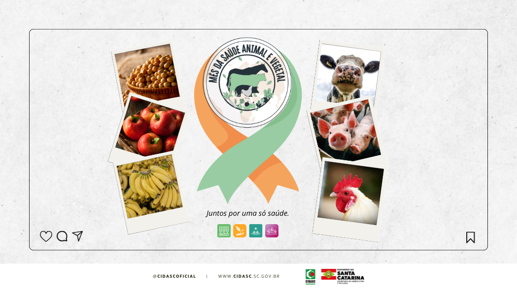 Cidasc - Mês da Saúde Animal e Vegetal