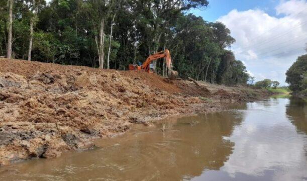 Rio Águas Vermelhas livre de alagamentos