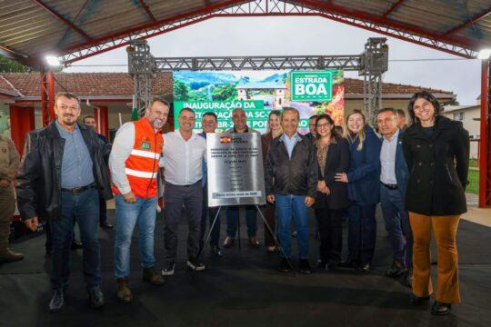 Restauração da SC-340 em Porto União