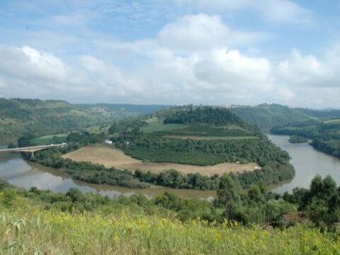Áreas rurais em restauração em Santa Catarina