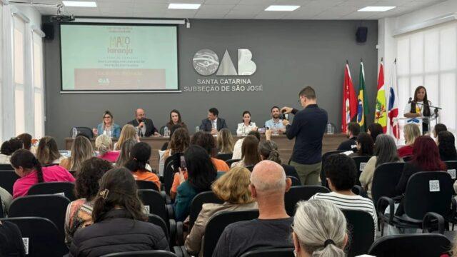 Roda de Conversa em São José sobre combate à violência sexual infanto-juvenil