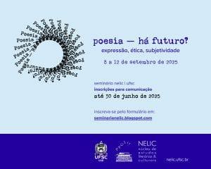Poesia Brasileira Contemporânea - Inscrições Abertas