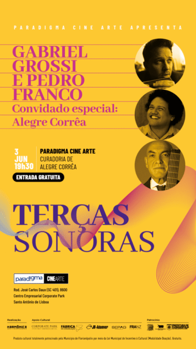 Gabriel Grossi, Pedro Franco e Alegre Corrêa