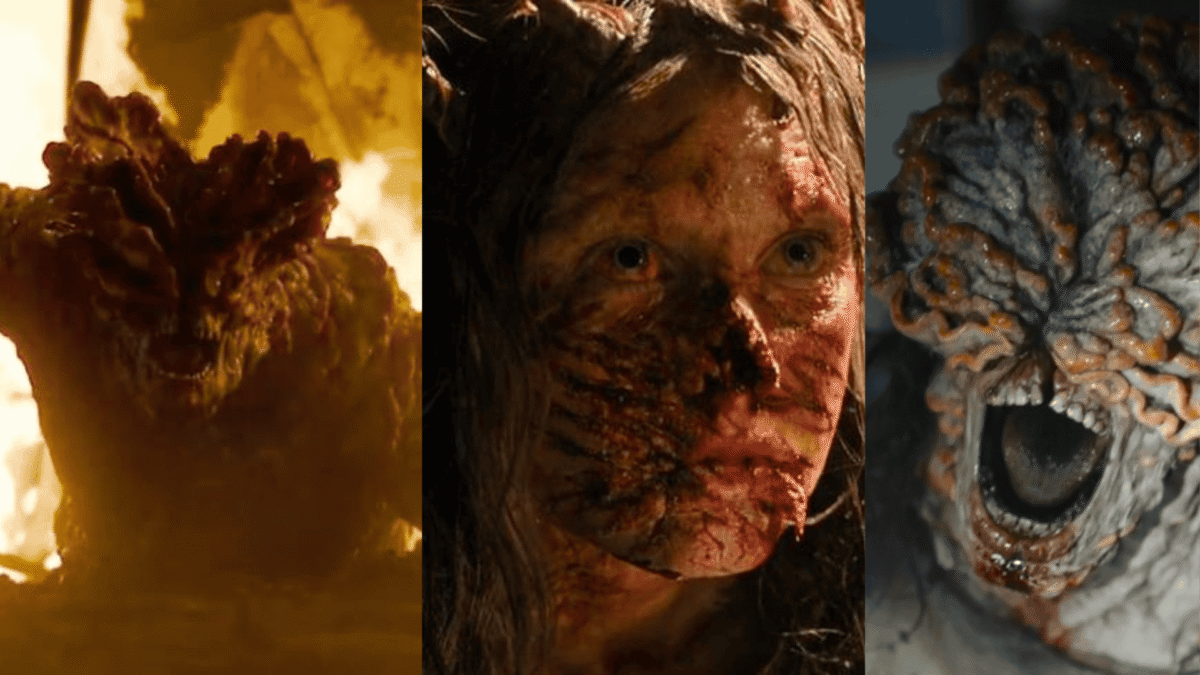 Imagem representativa dos tipos de zumbis na franquia The Last Of Us
