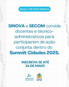 Universidade Federal de Santa Catarina no Summit Cidades 2025