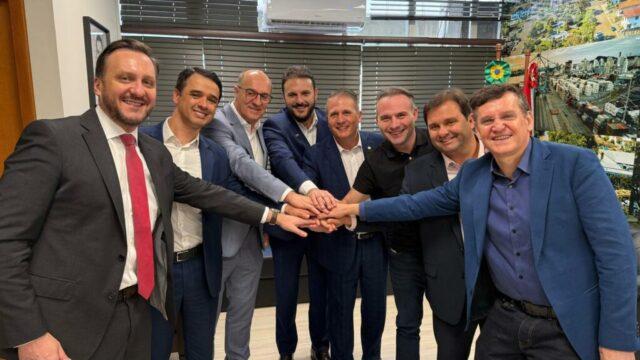 Imagem representativa da Federação União Progressista e MDB na política catarinense