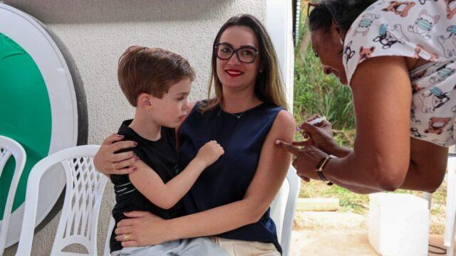 Imagem da Campanha de Vacinação contra a gripe em Santa Catarina