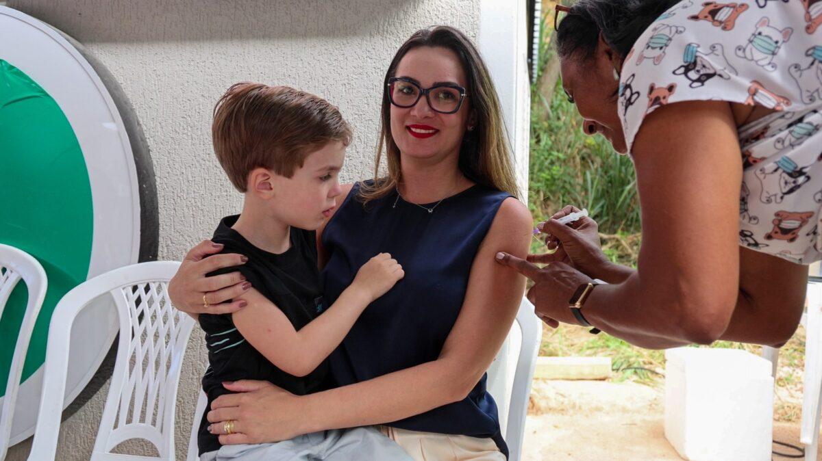 Imagem da Campanha de Vacinação contra a gripe em Santa Catarina