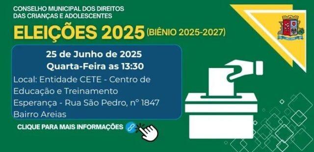 Eleições CMDCA 2025