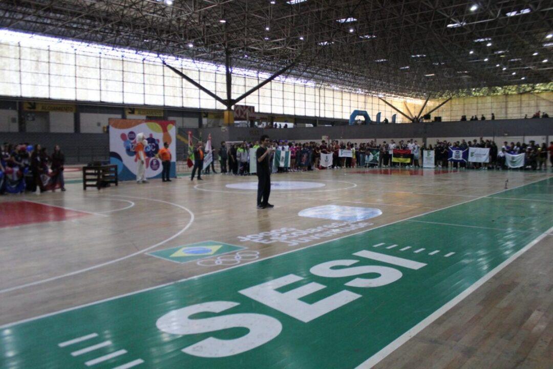 Delegações dos câmpus participam do 12º JIFSC em Blumenau