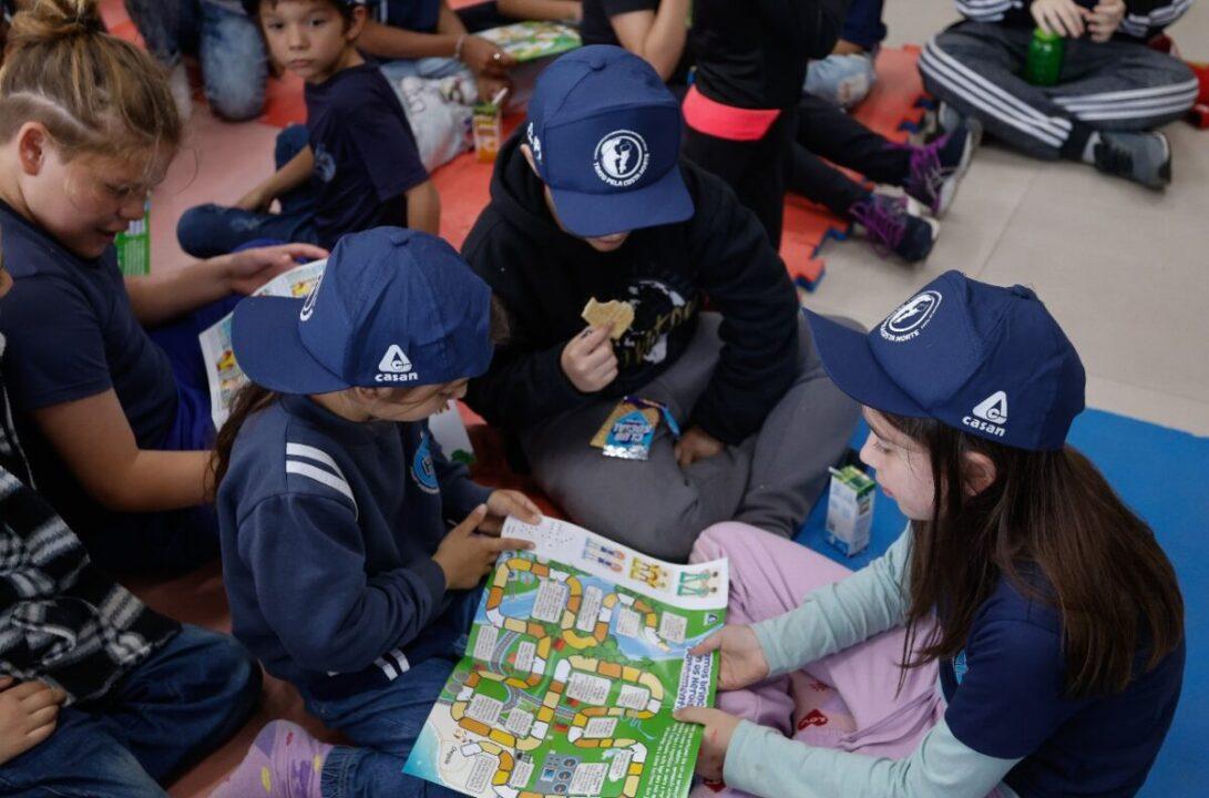 Ação educativa na ASAS Canasvieiras