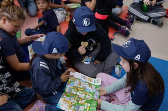 Ação educativa na ASAS Canasvieiras