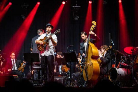 Imagem do concerto de jazz da Camerata Florianópolis