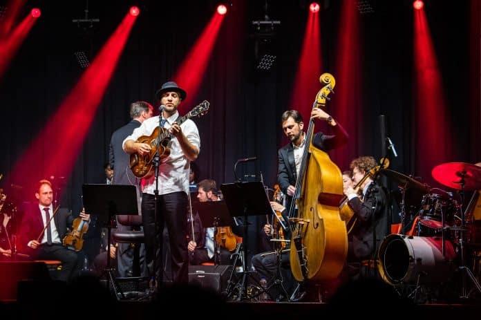 Imagem do concerto de jazz da Camerata Florianópolis