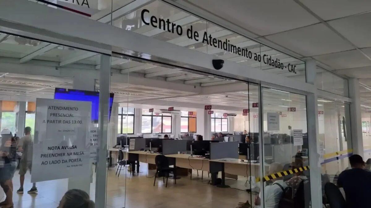 Centro de Atendimento ao Cidadão na Receita Municipal em São José