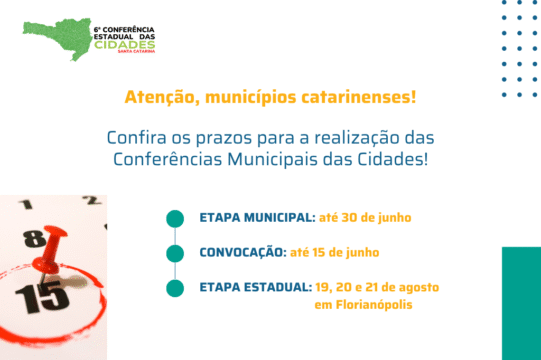 Conferência Municipal em Santa Catarina
