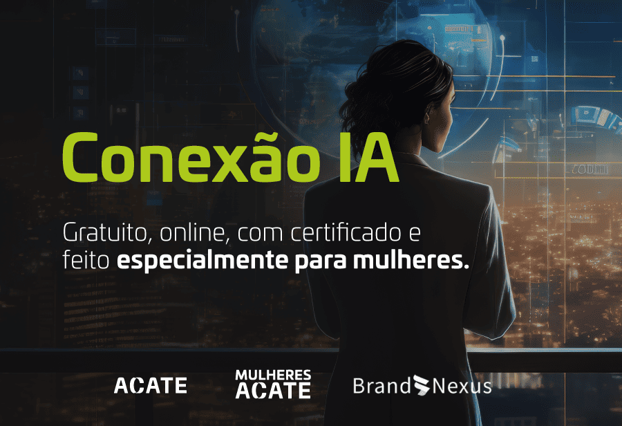Mulheres participando do curso de Inteligência Artificial