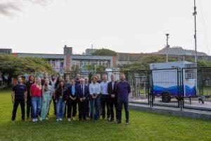 Estação pública de monitoramento da qualidade do ar - UFSC e IMA