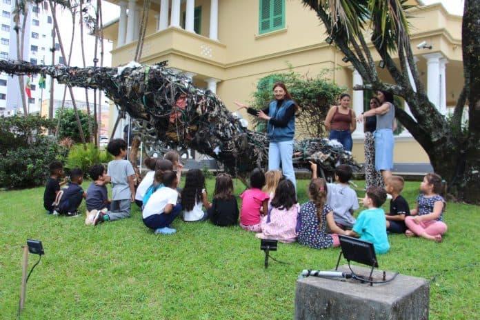 Obras de arte em exposição