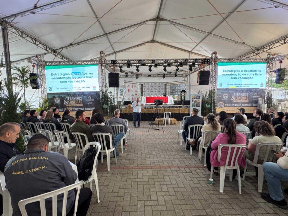 Imagem representativa do Fórum Catarinense de Prevenção à Febre Aftosa