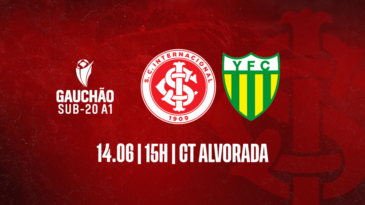 Confronto entre Internacional e Ypiranga no Campeonato Gaúcho Sub-20 2025