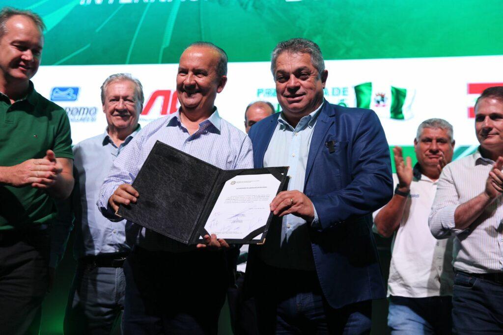 Imagem dos pré-candidatos Jorginho Mello e João Rodrigues