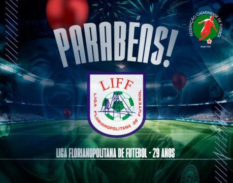 Liga Florianopolitana de Futebol - 29 Anos