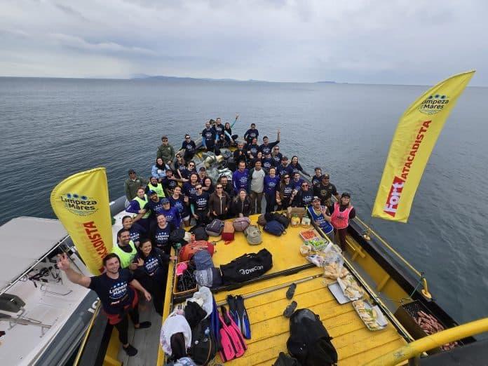 Limpeza dos Mares - Resíduos retirados do fundo do mar