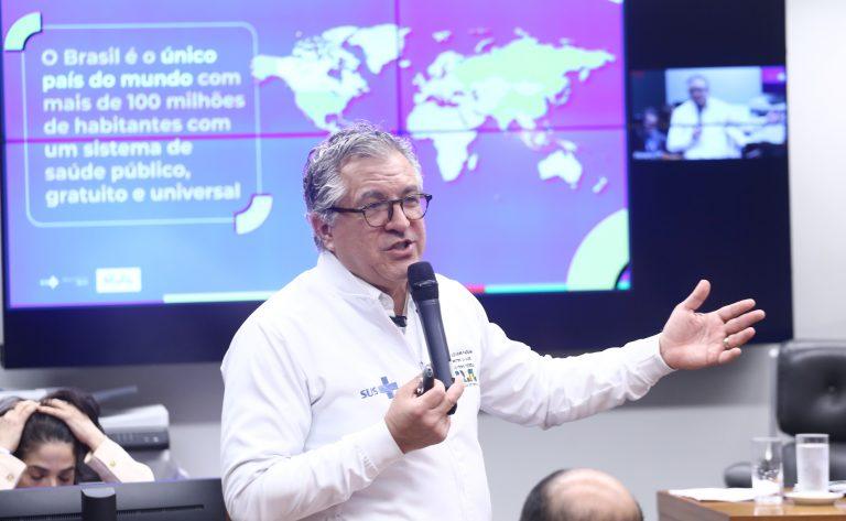 Ministro da Saúde pede apoio para aprovação da MP no SUS