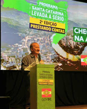 Viatura 4X4 do 3º BBM em Santa Catarina