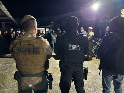 Operação Nó Górdio Polícia Civil Militar em Imbituba