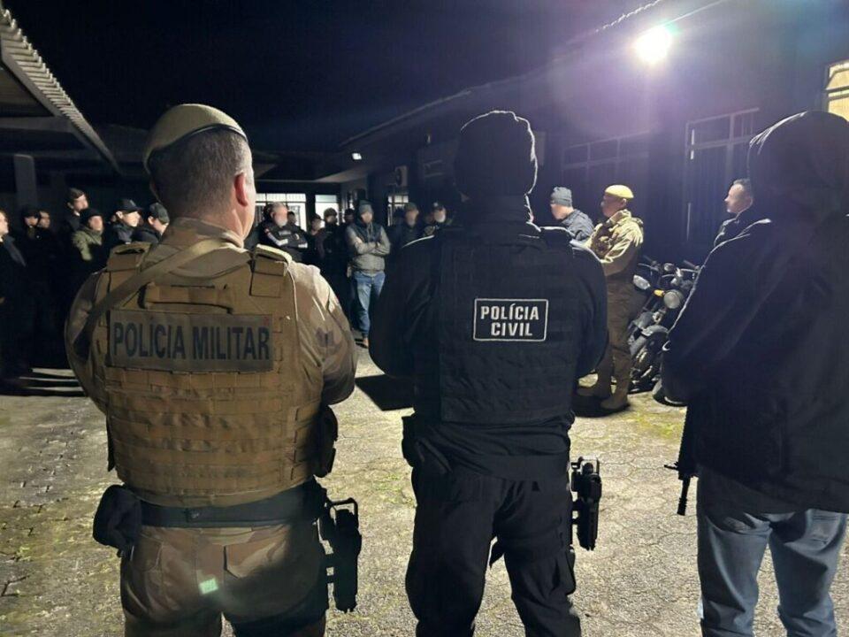 Operação Nó Górdio Polícia Civil Militar em Imbituba