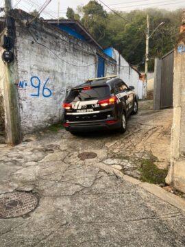 Prisão de suspeito em operação policial