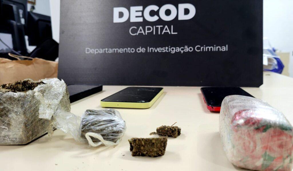 Apreensão de drogas durante operação da Polícia Civil em São José
