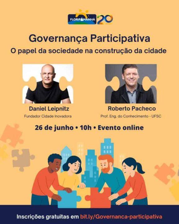 Imagem ilustrativa de um debate sobre governança participativa na cidade