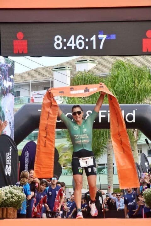 Pâmella Oliveira - Vencedora do tetracampeonato no Itaú BBA IRONMAN Brasil