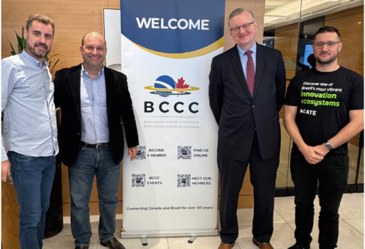 Representantes do setor de tecnologia de SC no Web Summit Vancouver