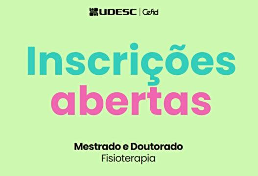 Imagem representativa do Programa de Pós-Graduação em Fisioterapia da Udesc Cefid