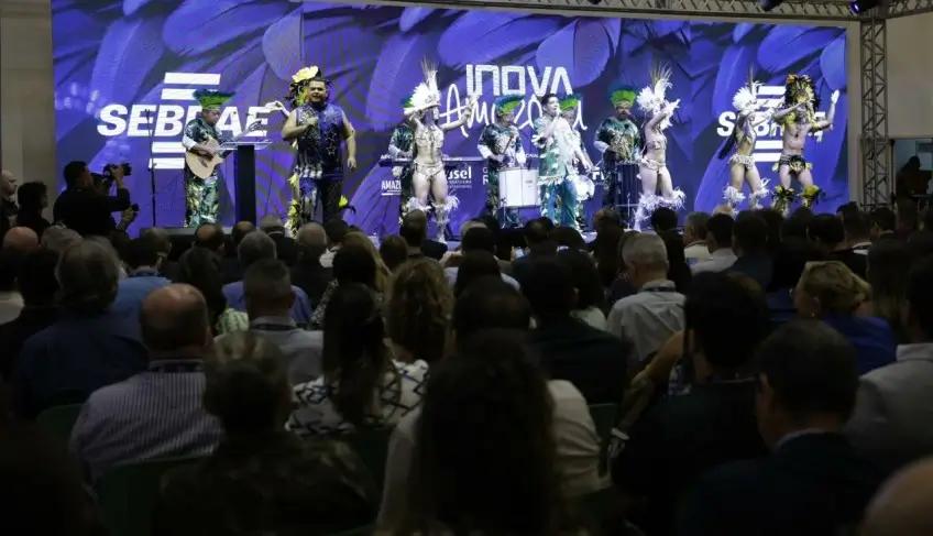Logomarca do projeto Inova Biomas - Sebrae