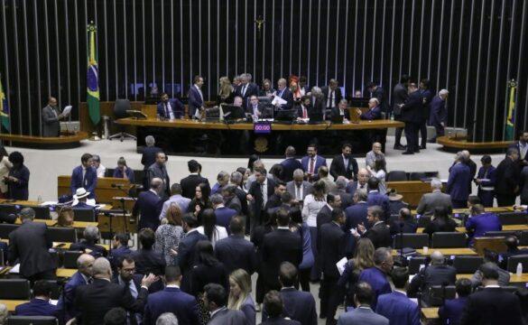 Ilustração de um documento legislativo