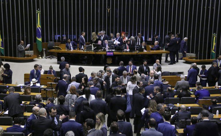 Ilustração de um documento legislativo