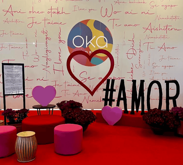 Shopping OKA Floripa celebra o Mês dos Namorados com poesia e conexão
