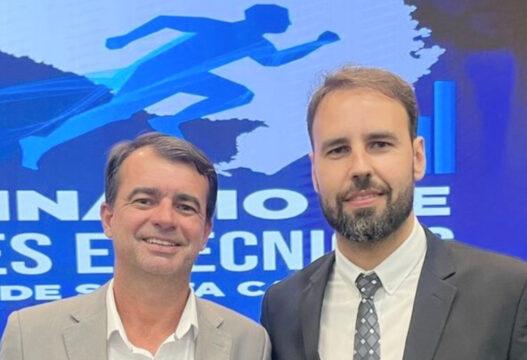 Aula aberta sobre Sistema Catarinense de Desporto na Udesc Cefid