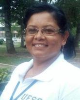 Foto de Sônia da Silva Vinhote Ferreira, estudante de Pedagogia da UFSC