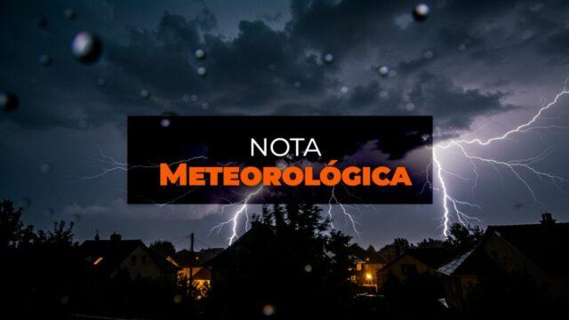 Nuvem de tempestade sobre São Miguel do Oeste em Santa Catarina