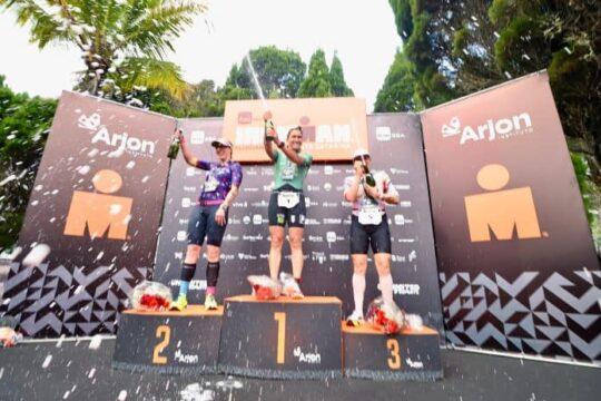 Triatletas no Itaú BBA IRONMAN Brasil