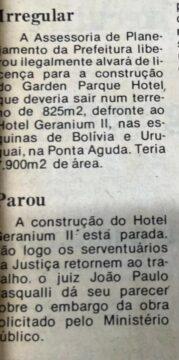 edificações irregulares em Blumenau