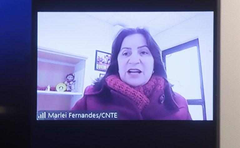 Professores na sala de aula